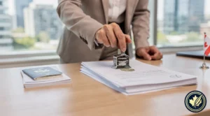 An apostille is a certification attached to a document to verify its authenticity for use